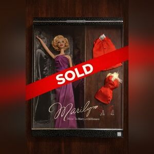 Marilyn Monroe Collectible Barbie - 'How To Marry A Millionaire' - 2001